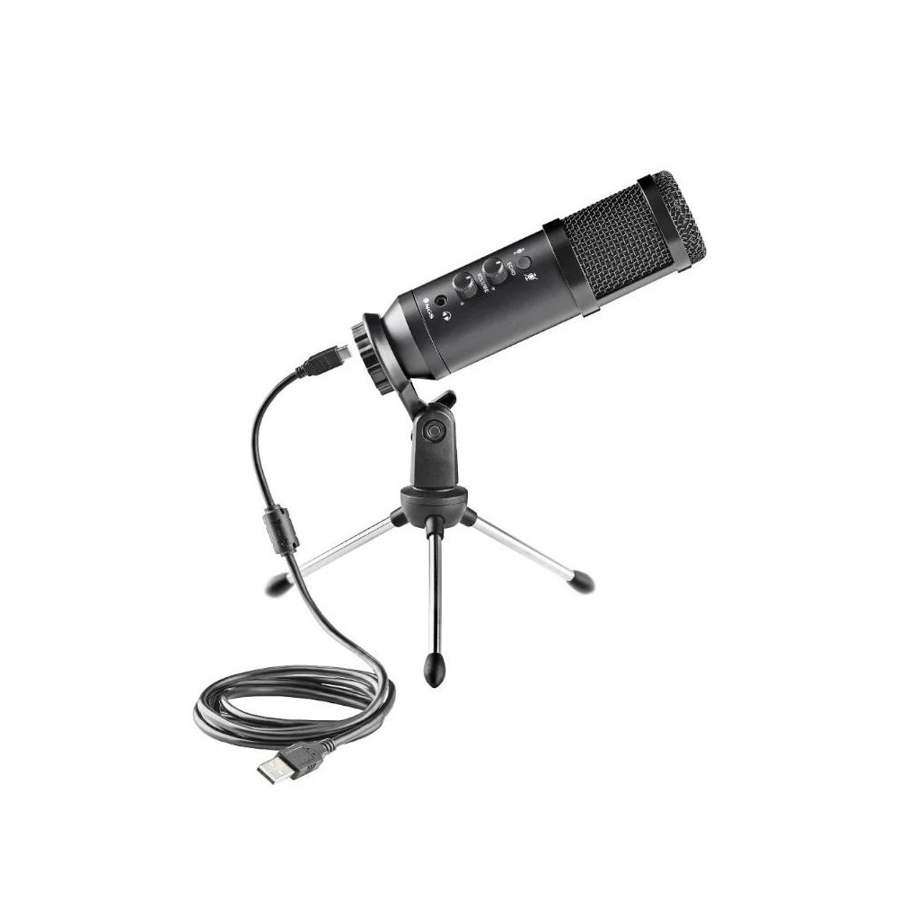 Meta title-NGS MICROFONO UNIDIRECCIONAL CON TRIPODE Y USB ANDORRA , Audio ANDORRA , Micr fonos ANDORRA , 8435430620542 ANDORRA ,