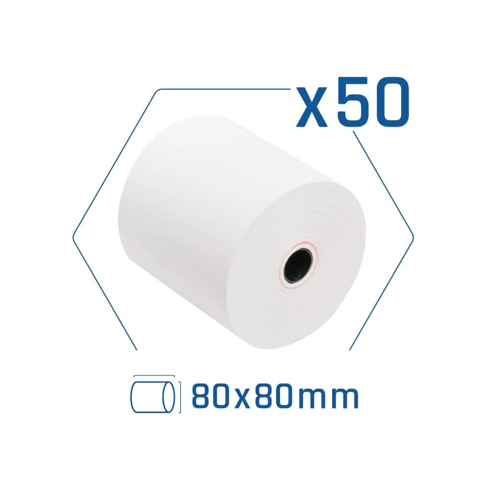 Meta title-PACK 50 ROLLOS PAPEL T RMICO SIN BPA 80X80MM ANDORRA , Consumibles Impresi n ANDORRA , Papel ANDORRA , 2521062313573 