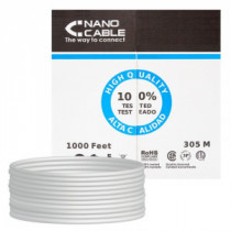 Meta title-NANOCABLE BOBINA CABLE RJ45 CAT5 FTP RIGIDO 305M ANDORRA , Accesorios Redes ANDORRA , Herramientas - Conectores Redes