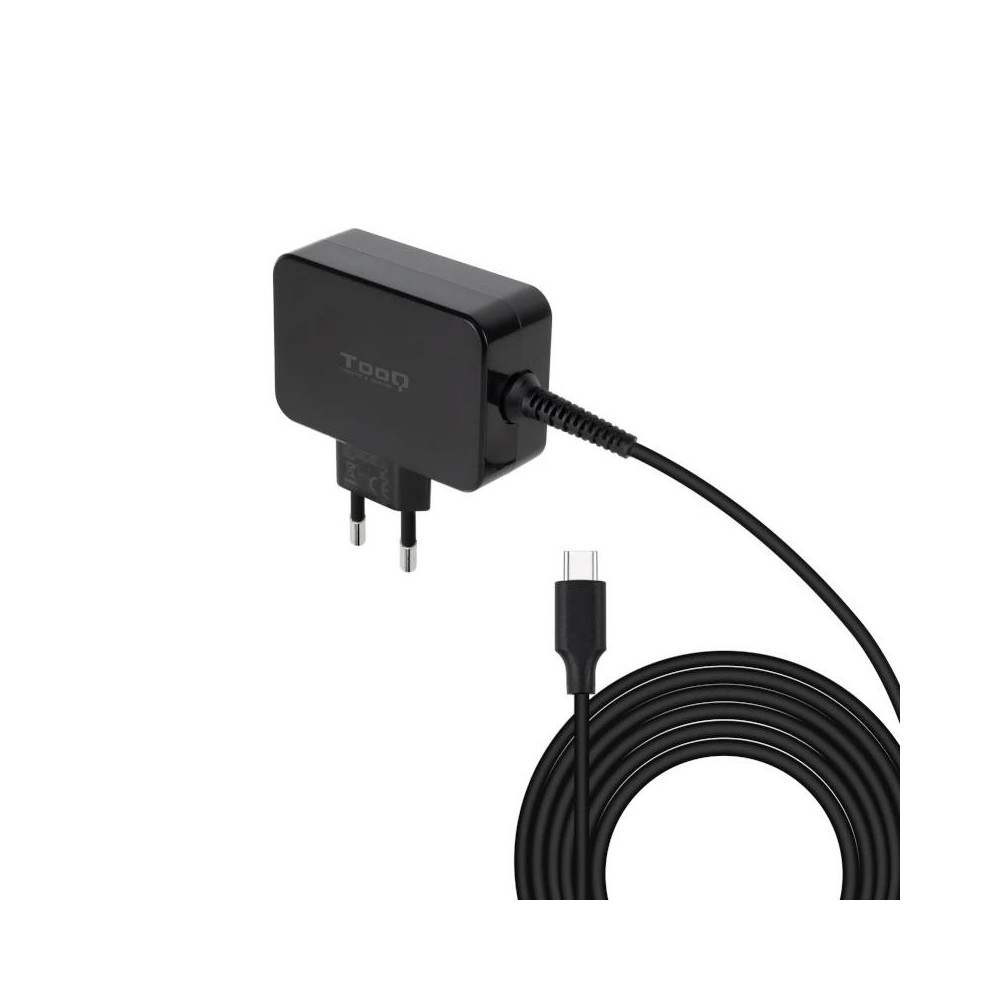 Meta title-TOOQ CARGADOR PORTATIL GAN USB-C PD 65W NEGRO ANDORRA , Accesorios Port til ANDORRA , Cargador para Port til ANDORRA 