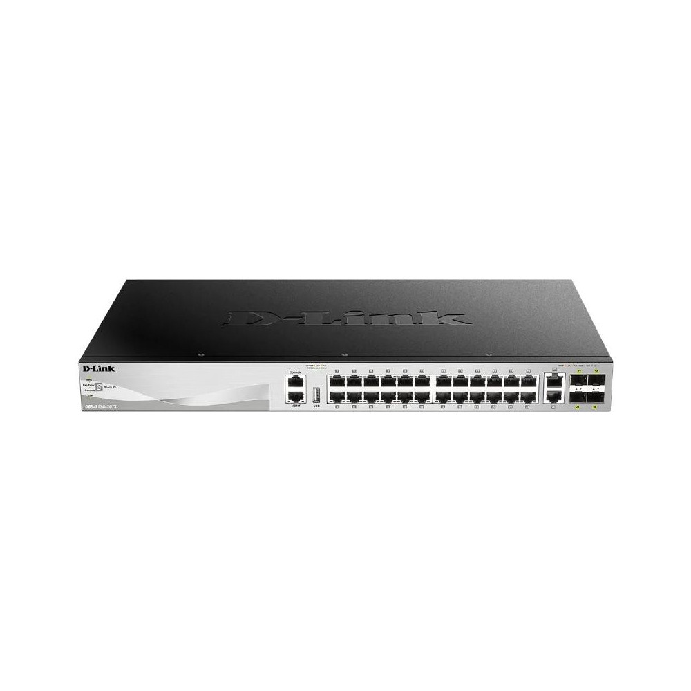 Meta title-D-LINK DGS-3130-30S/E SWITCH L3 24XSFP 4XSFP+ 2X ANDORRA , Switches y Puntos acceso ANDORRA , Switches armario ANDORR