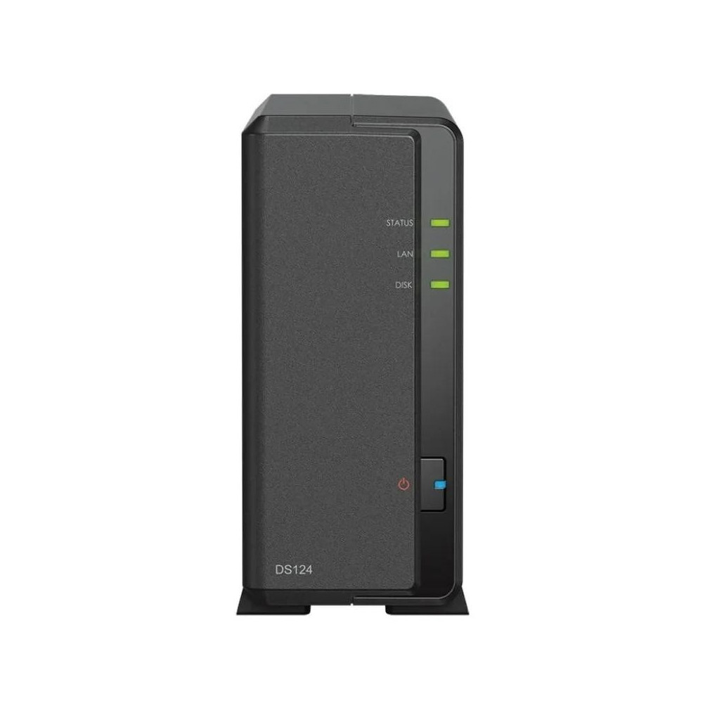 Meta title-SYNOLOGY DS124 NAS 1BAY DISKSTATION ANDORRA , Almacenamiento en red ANDORRA , Almacenamiento Sobremesa ANDORRA , 4711