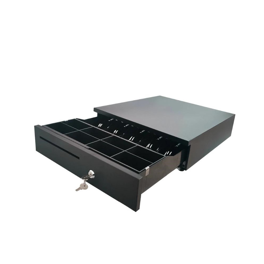 Meta title-10POS CAJ N PORTAMONEDAS CP-405N, 405*420*100 MM ANDORRA , Accesorios PC y TPV ANDORRA , Caj n portamonedas ANDORRA ,