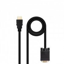 Meta title-NANOCABLE CONVERSOR HDMI A VGA M-M, 1.8 M NEGRO ANDORRA , Accesorios Imagen y Sonido ANDORRA , Cable - Conector Image