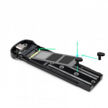 Meta title-TOOQ CAJA EXTERNA M.2 NVME USB3.1 GEN2 NEGRA ANDORRA , Accesorios Almacenamiento ANDORRA , Cajas Externas - Extraible