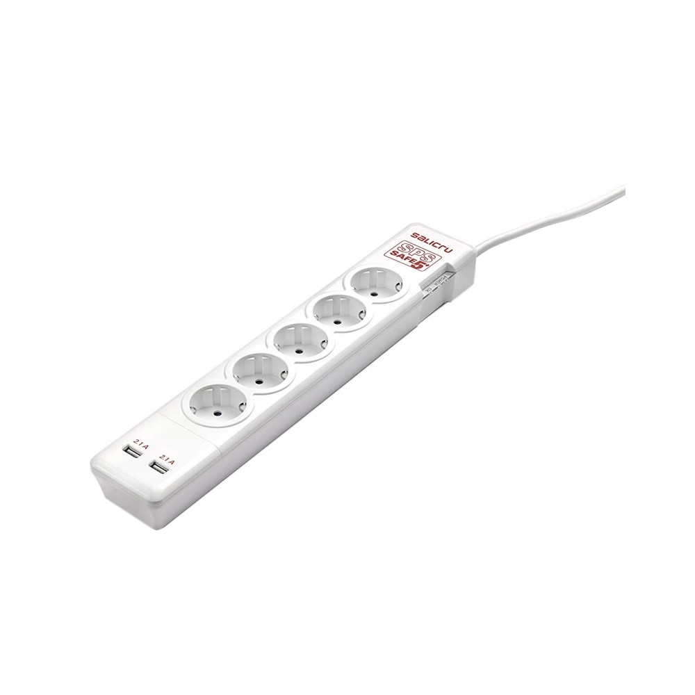 Meta title-SALICRU SPS SAFE 5+ REGLETA CON PROTECCIÓN 5 TOMAS ANDORRA , Accesorios Eléctricos ANDORRA , Regletas ANDORRA , 84360
