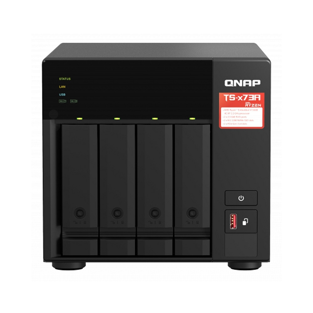Meta title-QNAP TS-473A-8G NAS 4XHDD-BAY 2X2.5GBE 4XUSB ANDORRA , Almacenamiento en red ANDORRA , Almacenamiento Sobremesa ANDOR