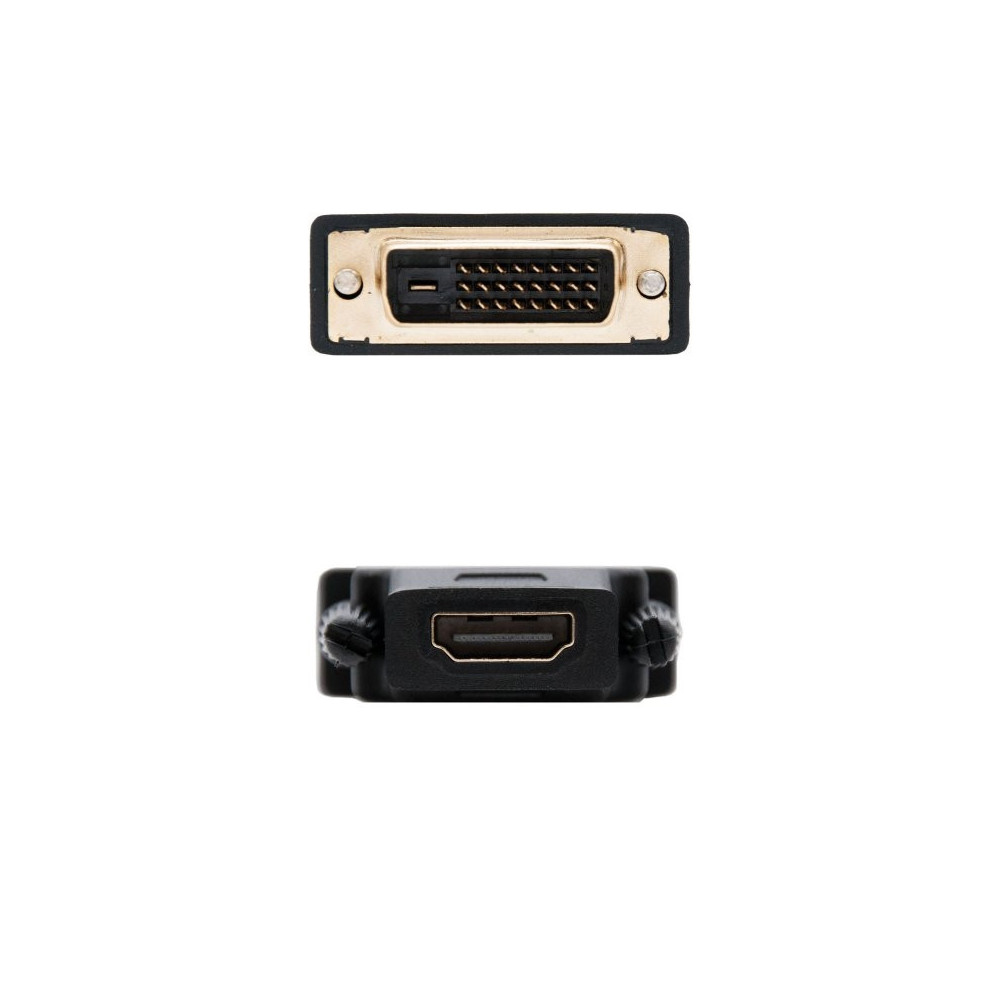 Meta title-NANOCABLE CONVERSOR DVI-D MACHO/HDMI HEMBRA ANDORRA , Accesorios PC y TPV ANDORRA , Cables y Accesorios PC ANDORRA , 
