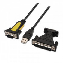 Meta title-NANOCABLE ADAPTADOR USB A SERIE  DB9M/25H ANDORRA , Accesorios PC y TPV ANDORRA , Cables y Accesorios PC ANDORRA , 84