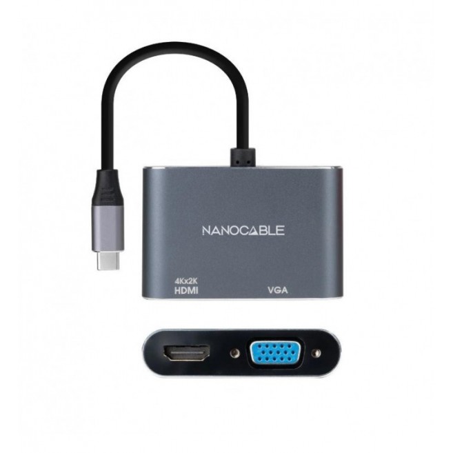 NANOCABLE CONVERSOR USB-C -...