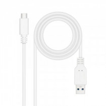 Meta title-NANOCABLE CABLE USB 3.1 GEN2 USB-C/A 1 M BLANCO ANDORRA , Accesorios PC y TPV ANDORRA , Cables y Accesorios PC ANDORR