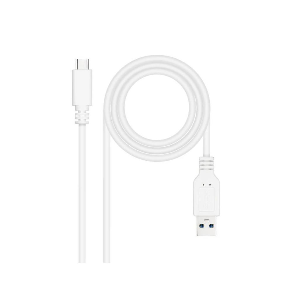 Meta title-NANOCABLE CABLE USB 3.1 GEN2 USB-C/A 1 M BLANCO ANDORRA , Accesorios PC y TPV ANDORRA , Cables y Accesorios PC ANDORR