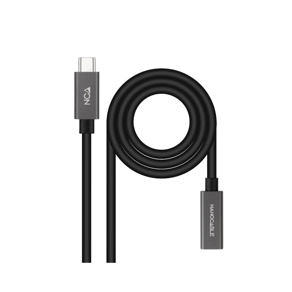 Meta title-NANOCABLE CABLE USB 3.2 GEN2 USB-C M/H 1,5 M NEGRO ANDORRA , Accesorios PC y TPV ANDORRA , Cables y Accesorios PC AND
