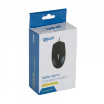 Meta title-IGGUAL RAT N  PTICO COM-BASIC3-800DPI NEGRO ANDORRA , Teclados y ratones ANDORRA , Ratones con cable ANDORRA , 843536