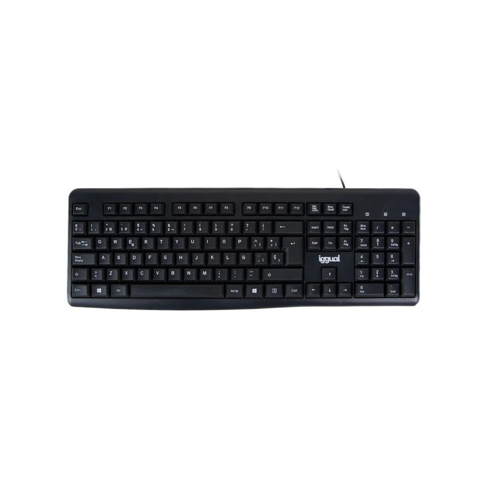 Meta title-IGGUAL TECLADO EST NDAR CK-BASIC2-105T NEGRO ANDORRA , Teclados y ratones ANDORRA , Teclados USB ANDORRA , 8435364318