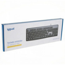 Meta title-IGGUAL TECLADO EST NDAR CK-BASIC2-105T NEGRO ANDORRA , Teclados y ratones ANDORRA , Teclados USB ANDORRA , 8435364318