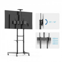 Meta title-EWENT EW1539 SOPORTE SUELO CON RUEDAS TV 37'' A 70'' ANDORRA , Accesorios Imagen y Sonido ANDORRA , Accesorios Televi