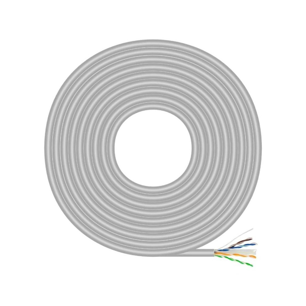 Meta title-AISENS CABLE RJ45 CAT.6 UTP RIGIDO 305M NEGRO ANDORRA , Accesorios Redes ANDORRA , Herramientas - Conectores Redes AN