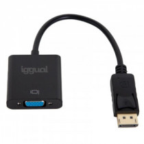 Meta title-IGGUAL ADAPTADOR DISPLAYPORT (M) A VGA (H) ANDORRA , Accesorios Imagen y Sonido ANDORRA , Cable - Conector Imagen - S