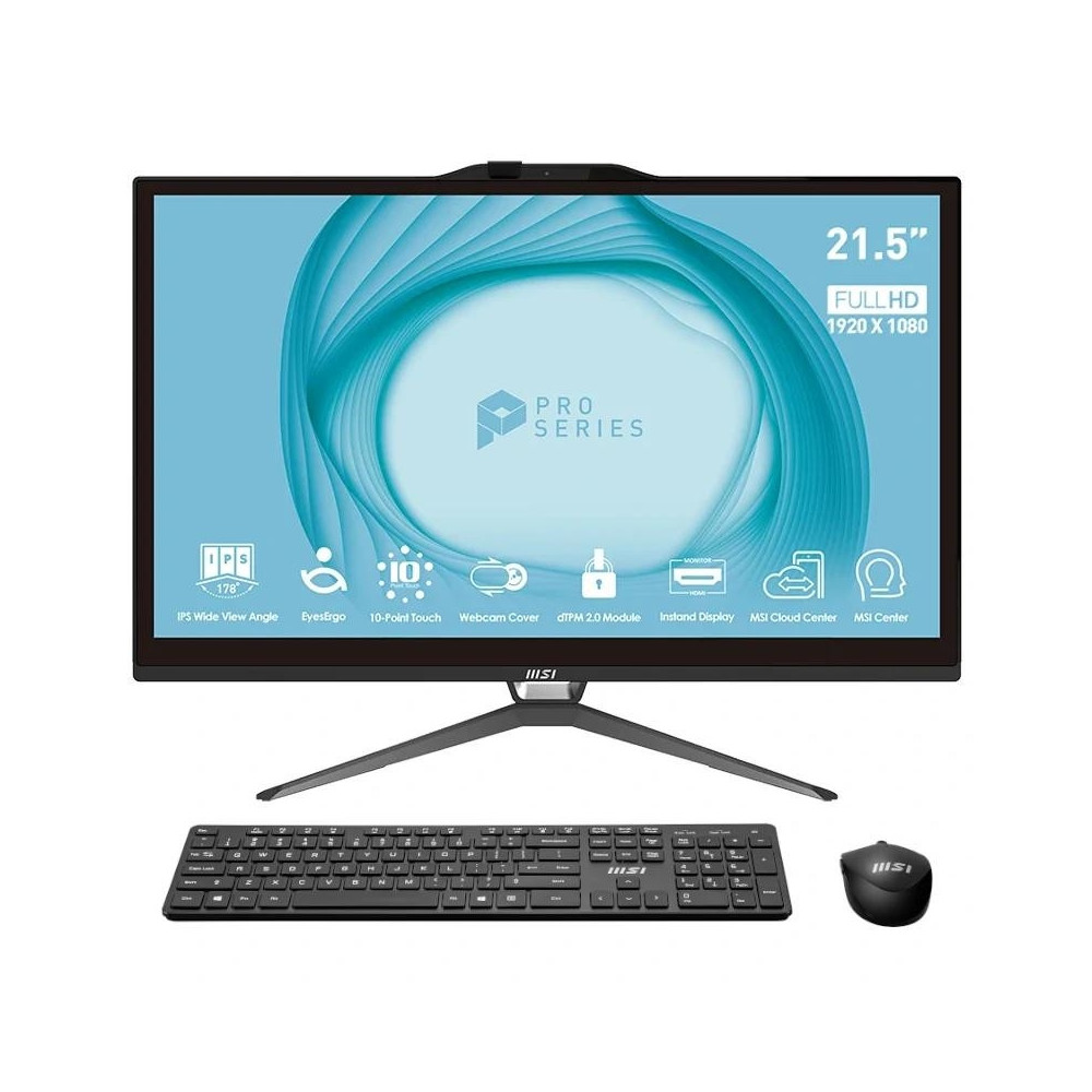 Meta title-MSI PRO AP222T-226ES G7400 4GB 128 DOS 22'' TAC.N ANDORRA , PC y TPV ANDORRA , Todo en uno ANDORRA , 4711377192521 AN