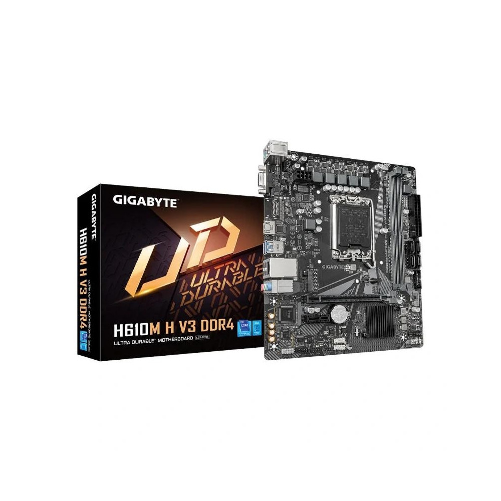 Meta title-GIGABYTE PLACA BASE H610M H V3 DDR4  MATX 1700 ANDORRA , Placas base ANDORRA , Intel socket 1700 ANDORRA , 4719331859