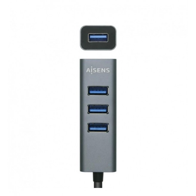 AISENS HUB USB 3.1 ALU C -...