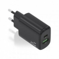 Meta title-AISENS CARGADOR GAN 20W USB-C PD 3.0 USB-A QC3.0 ANDORRA , Accesorios Telefonía ANDORRA , Cargadores ANDORRA , 843573