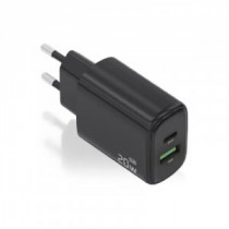 Meta title-AISENS CARGADOR GAN 20W USB-C PD 3.0 USB-A QC3.0 ANDORRA , Accesorios Telefonía ANDORRA , Cargadores ANDORRA , 843573