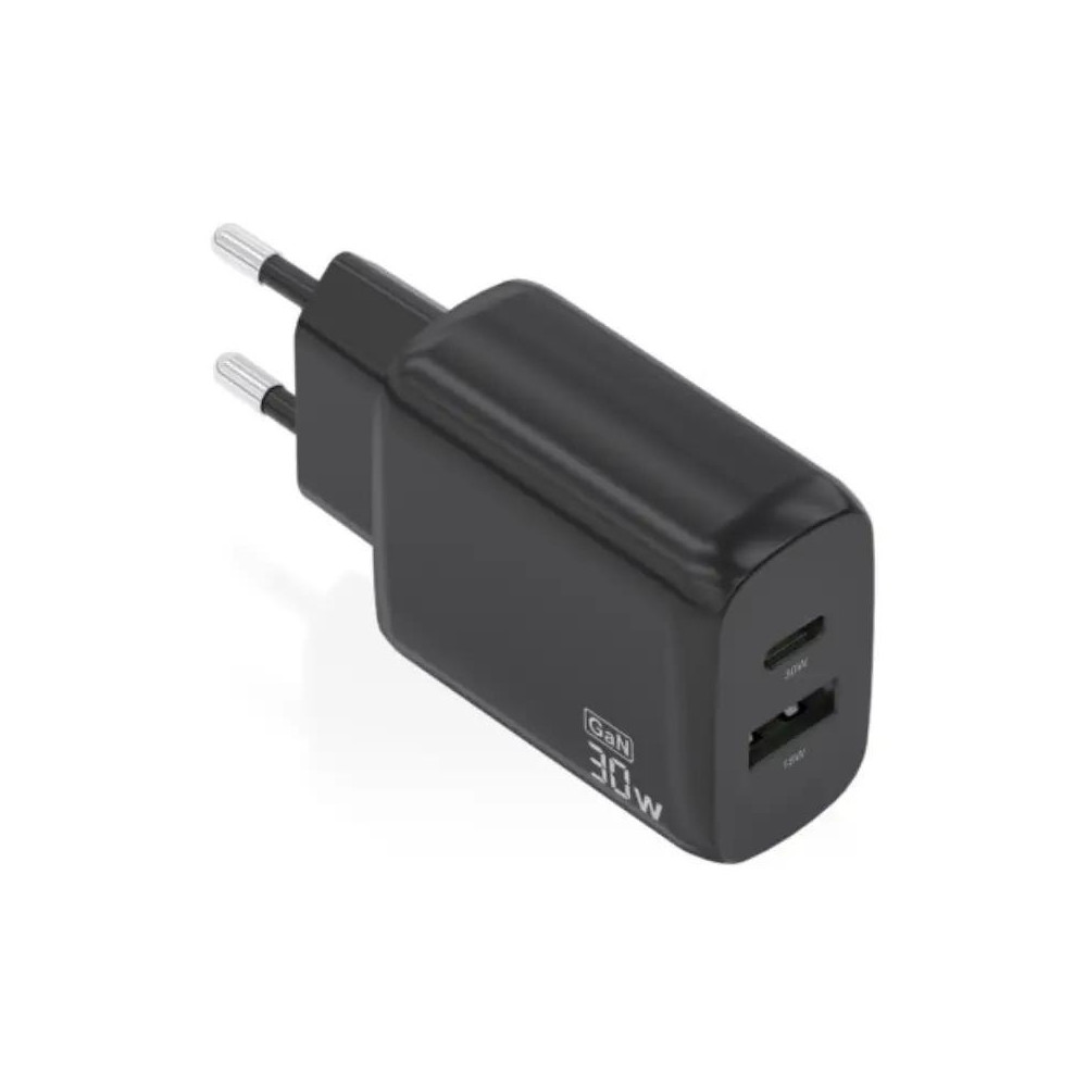 Meta title-AISENS CARGADOR GAN 30W USB-C PD3.0 QC4.0 USB-A ANDORRA , Accesorios Telefonía ANDORRA , Cargadores ANDORRA , 8435739