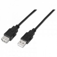 Meta title-NANOCABLE CABLE USB 2.0 TIPO-A M/H P NEGRO 1,8 M ANDORRA , Accesorios Impresora - Escaner ANDORRA , Cables Impresora 
