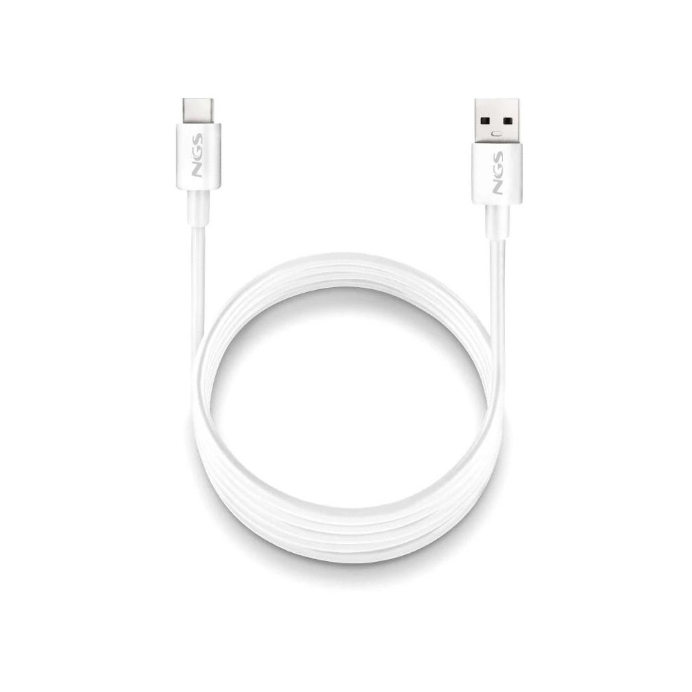 Meta title-NGS CABLE CARGA RAPIDA USB-A A USB-C 1M BLANCO ANDORRA , Accesorios Portátil ANDORRA , Cables y Accesorios ANDORRA , 