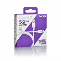 Meta title-NGS CABLE CARGA RAPIDA USB-A A USB-C 1M BLANCO ANDORRA , Accesorios Portátil ANDORRA , Cables y Accesorios ANDORRA , 