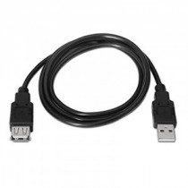 Meta title-NANOCABLE CABLE USB 2.0 TIPO-A M/H P NEGRO 1,8 M ANDORRA , Accesorios Impresora - Escaner ANDORRA , Cables Impresora 