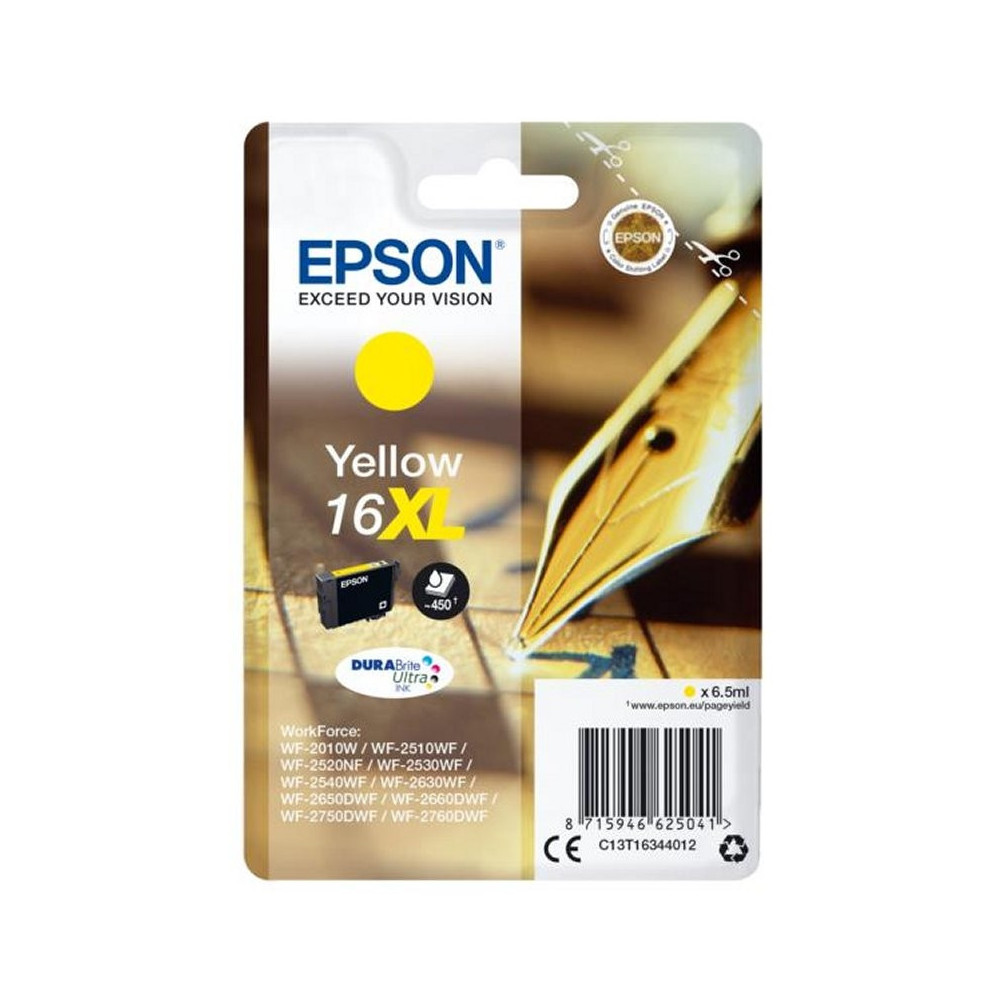 Meta title-EPSON CARTUCHO T1634XL AMARILLO ANDORRA , Consumibles Impresión ANDORRA , Cartuchos tinta original ANDORRA , 87159466