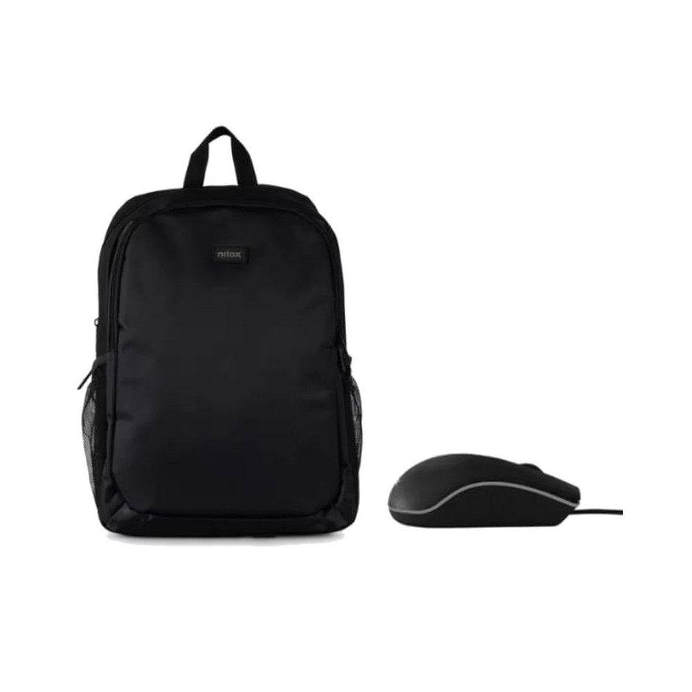 Meta title-NILOX MOCHILA 15.6 BASIC + RATÓN USB 1000DPI ANDORRA , Accesorios Portátil ANDORRA , Bolsas Transporte ANDORRA , 8054