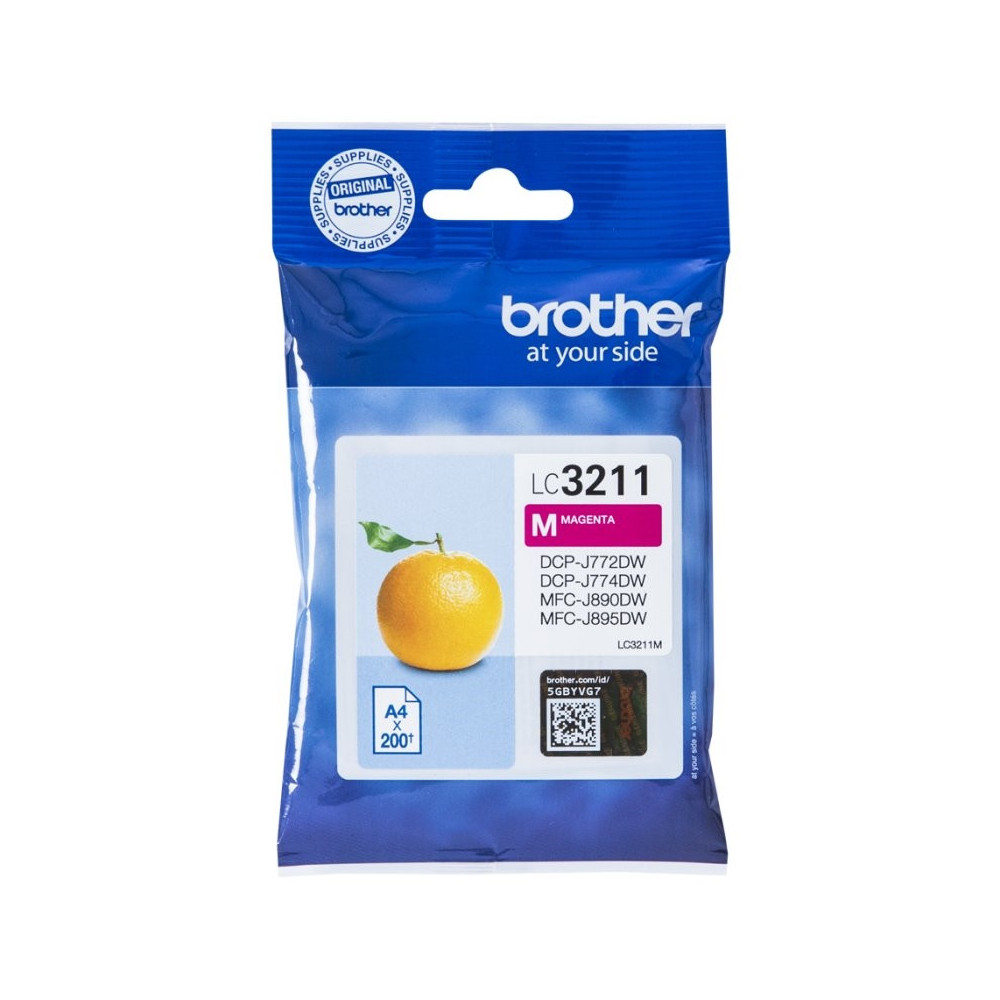 Meta title-BROTHER CARTUCHO LC3211M MAGENTA  BLISTER ANDORRA , Consumibles Impresión ANDORRA , Cartuchos tinta original ANDORRA 