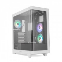 Meta title-NOX SEMITORRE HUMMER ETHER CRISTAL CURVO NEGRO&BLA ANDORRA , Cajas y fuentes ANDORRA , Semitorre y Miditorre ANDORRA 