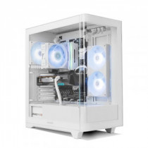 Meta title-NOX SEMITORRE HUMMER ETHER  CRISTAL CURVO BLANCO ANDORRA , Cajas y fuentes ANDORRA , Semitorre y Miditorre ANDORRA , 