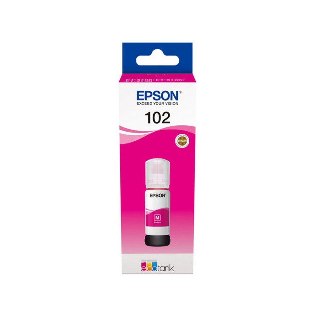 Meta title-EPSON BOTELLA TINTA ECOTANK 102 MAGENTA ANDORRA , Consumibles Impresión ANDORRA , Cartuchos tinta original ANDORRA , 