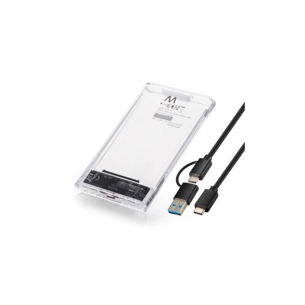 Meta title-EWENT CARCASA USB3.2 GEN1 PARA SATA2.5''USB-C+A TRA ANDORRA , Accesorios Almacenamiento ANDORRA , Cajas Externas - Ex