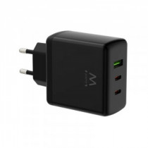Meta title-EWENT CARGADOR GAN FAST 65W 2 USB-C PD-1USB-A QC ANDORRA , Accesorios Telefonía ANDORRA , Cargadores ANDORRA , 805210