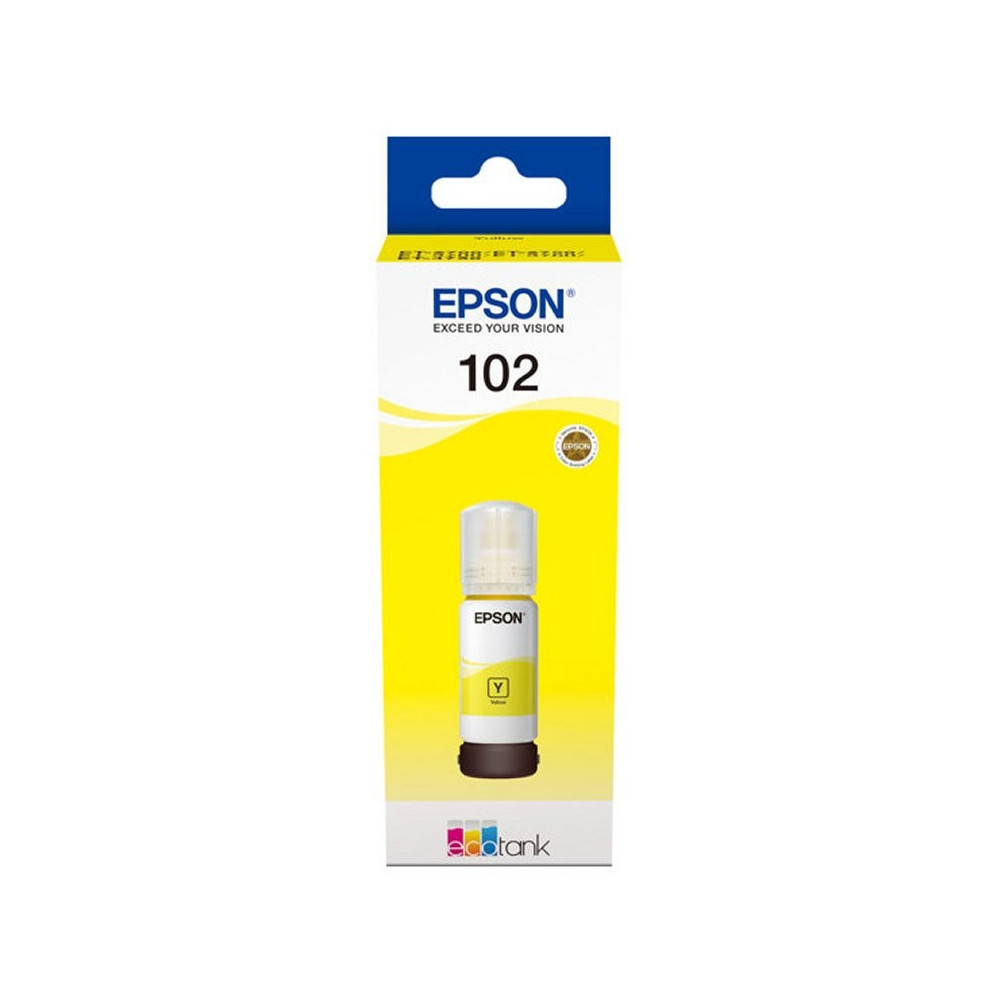 Meta title-EPSON BOTELLA TINTA ECOTANK 102 AMARILLO ANDORRA , Consumibles Impresión ANDORRA , Cartuchos tinta original ANDORRA ,