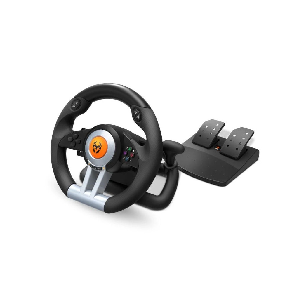 Meta title-KROM JUEGO DE VOLANTE Y PEDALES K-WHEEL MULTIP. ANDORRA , Accesorios Gaming ANDORRA , Mandos Juegos Acción Consola AN