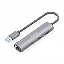 Meta title-AISENS USB-A 3.0 DOCK A RJ45 HUB 2XUSB-C 1XUSB-A ANDORRA , Accesorios Portátil ANDORRA , Dispositivos USB ANDORRA , 8