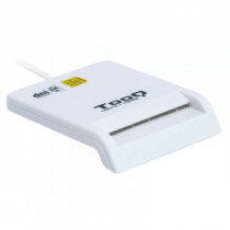 Meta title-TOOQ LECTOR DE TARJETAS DNIE USB 2.0 BLANCO ANDORRA , Lectores tarjetas ANDORRA , Lector tarjetas chip ANDORRA , 8433