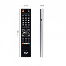 Meta title-EWENT EW1570 MANDO TV 4 EN 1 PROGRAMABLE X CABLE ANDORRA , Accesorios Imagen y Sonido ANDORRA , Accesorios Televisión