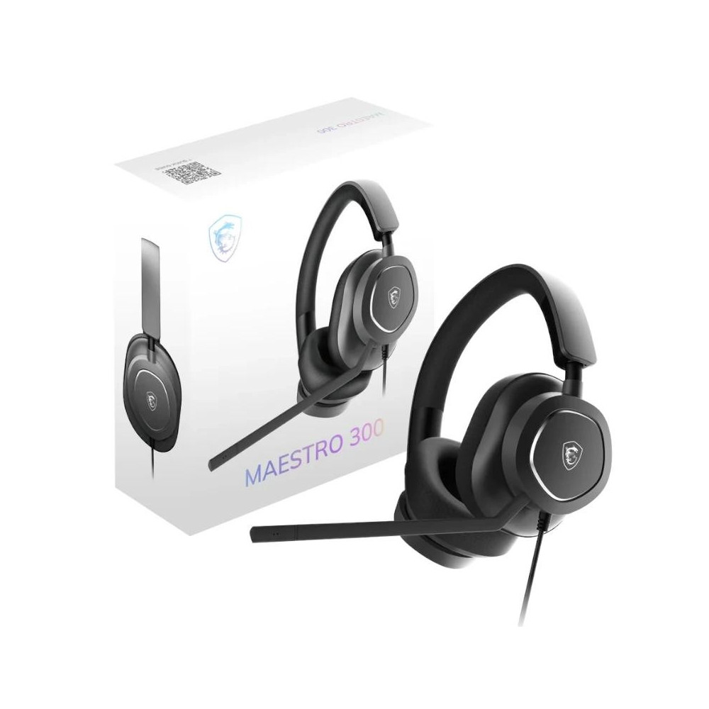 Meta title-MSI AURICULAR CON MICROFONO MAESTRO 300 USB C-A ANDORRA , Audio ANDORRA , Auricular con micrófono ANDORRA , 471137723