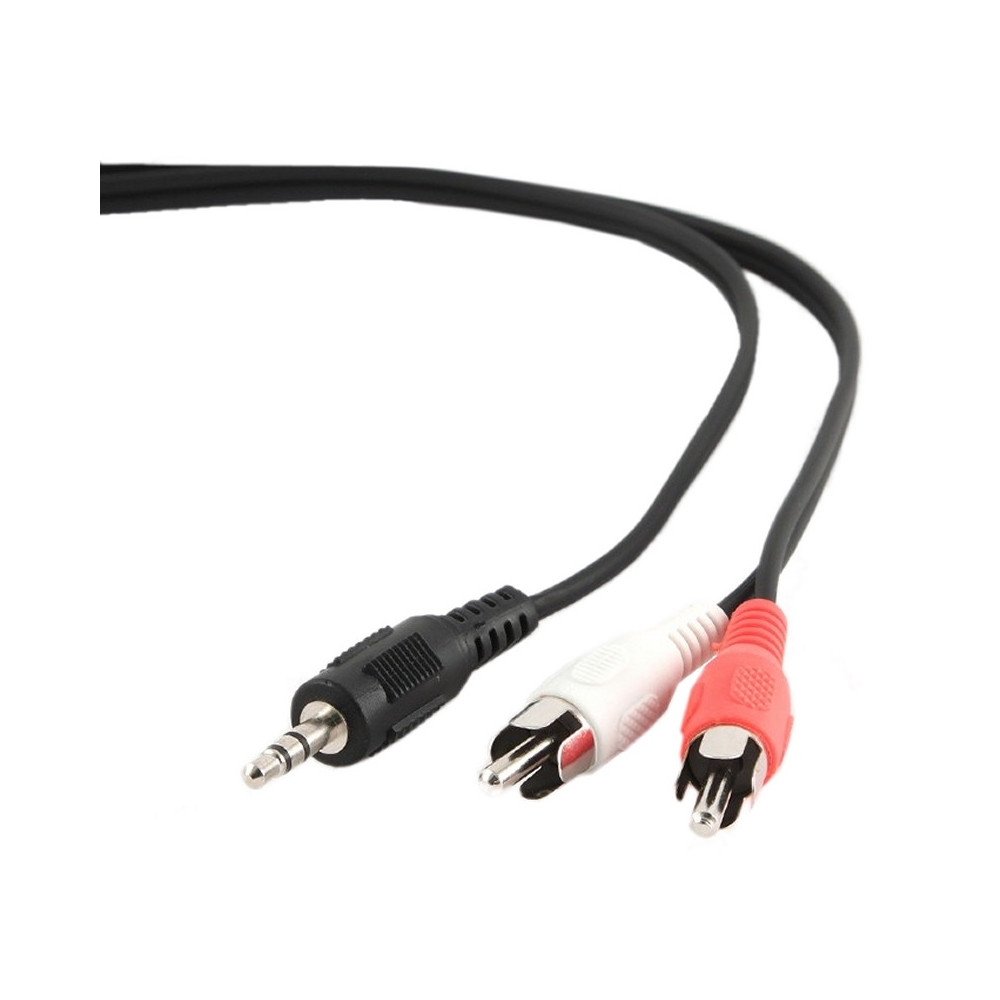 Meta title-GEMBIRD CABLE AUDIO 3.5MM(M) A 2 RCA(M) 2.5 MTS ANDORRA , Accesorios Imagen y Sonido ANDORRA , Cable - Conector Image