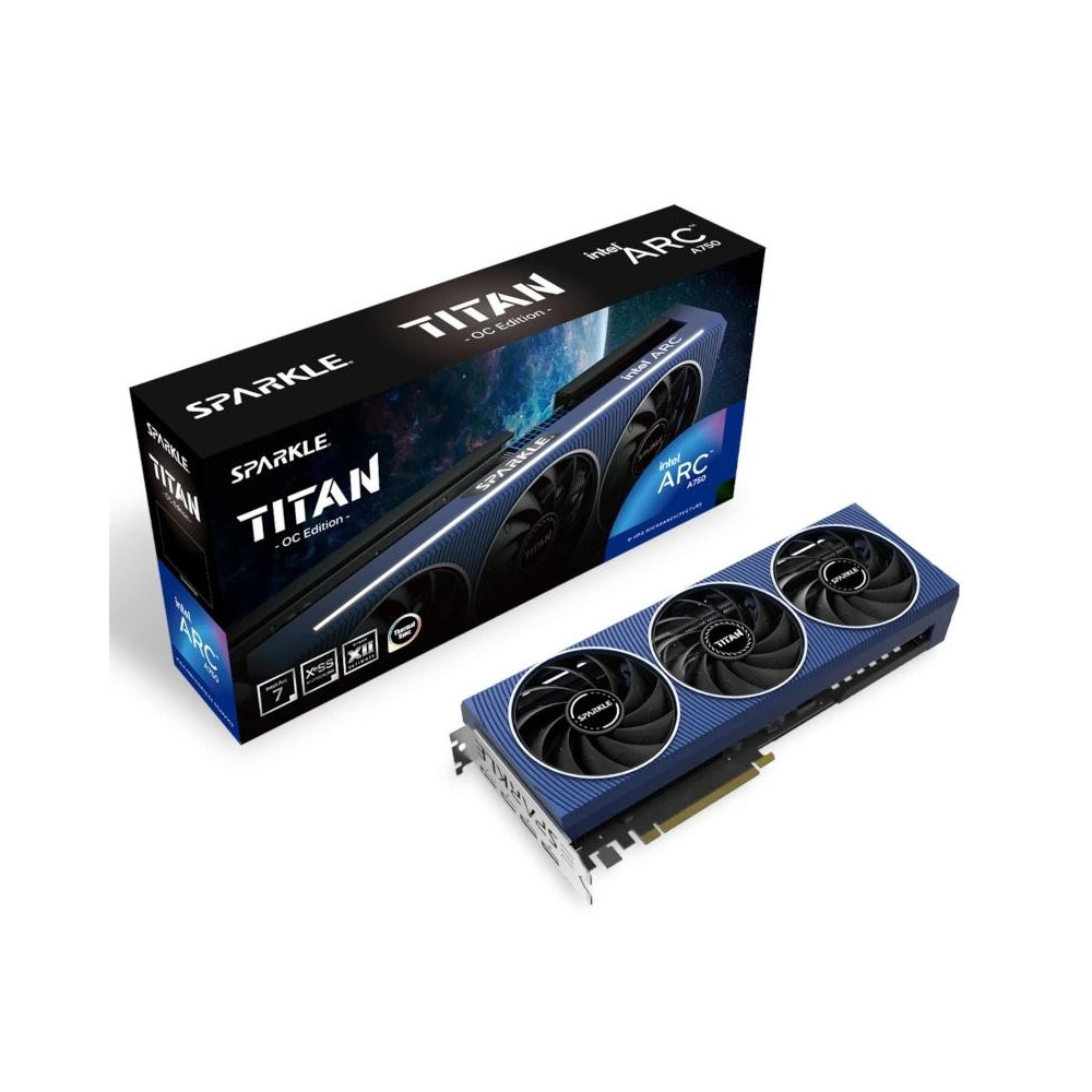Meta title-SPARKLE VGA INTEL A750 TITAN OC EDITION, 8GB GDDR6 ANDORRA , Tarjetas gráficas ANDORRA , PCI Express DDR6 ANDORRA , 4