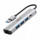 Meta title-IGGUAL HUB USB-A 5 PUERTOS 3XUSB + RJ45 + TIPO C ANDORRA , Accesorios Portátil ANDORRA , Dispositivos USB ANDORRA , 8